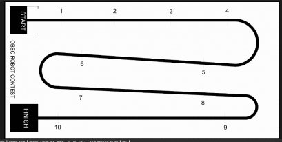 ไวนิลปูพื้นสนามแข่งขันหุ่นยนต์เดินตามเส้น 2