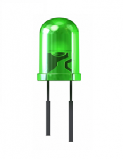LED 3mm. Green (สีเขียว)