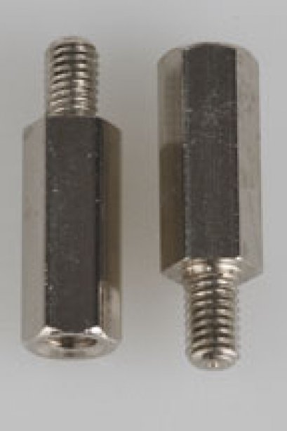 เสารองโลหะ หกเหลี่ยม ผู้-เมีย ยาว 12 มม.