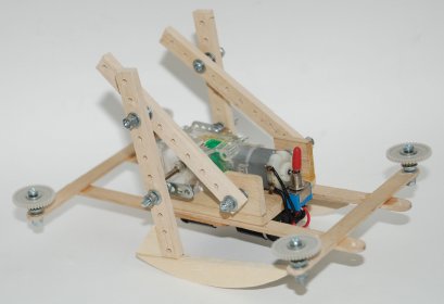 ชุดคิตหุ่นยนต์วิ่งเร็วสองขา (กรุณาระบุในหมายเหตุว่าใช้กับแบตเตอรี่หรือชุดปั่นไฟ)