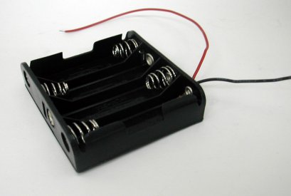 รางถ่านขนาด AA 4 ก้อน แบบเปลือย