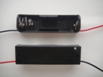 รางถ่านขนาด AA 1ก้อน แบบเปลือย