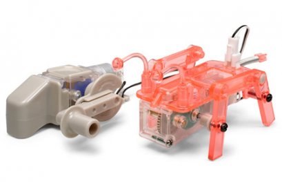 4-legged Walking Robot  w/ wind-up generator