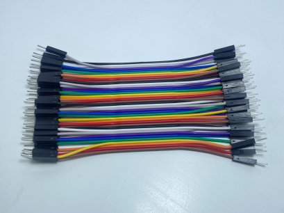 สาย Jumper M-M ยาว 10cm จำนวน 40 เส้น