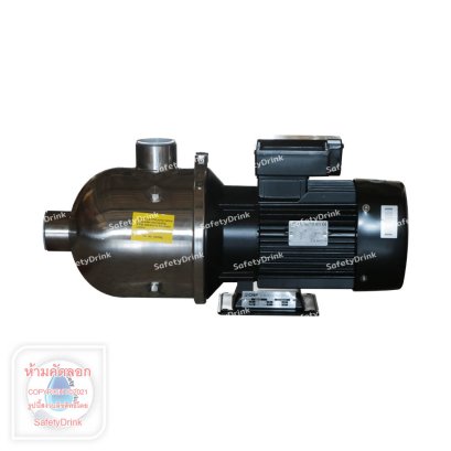 ปั๊ม Multistage แบบสเตนเลส แนวนอน CNP CHL 8-40 (220V) 2 HP