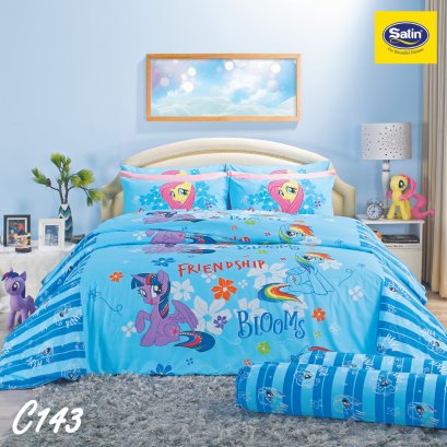 (Factory Sale) Satin Junior ผ้าปูที่นอน 5 ฟุต 5 ชิ้น (ไม่รวมผ้านวม)
