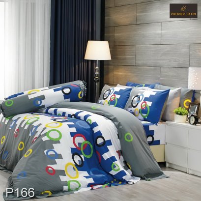 (Factory Sale) Premier Satin ผ้าปูที่นอน ขนาด 3.5 ฟุต 3 ชิ้น (ไม่รวมผ้านวม)