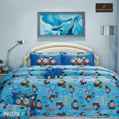 (Factory Sale) Premier Kid ผ้าปูที่นอน 3.5 ฟุต มี 3 ชิ้น การ์ตูนลิขสิทธิ์ PK1