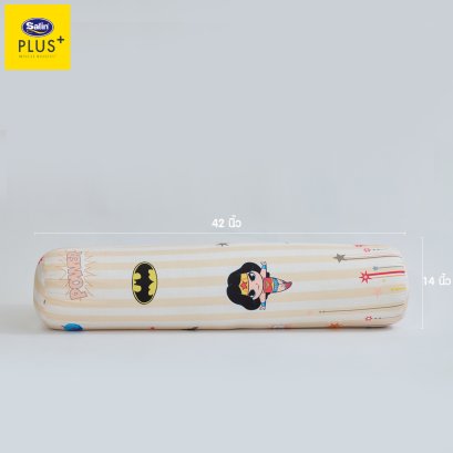 [New Collection] Satin Plus หมอนข้างใยสังเคราะห์ ขนาด 14" x 42" ขนาดมาตรฐาน นุ่มเด้ง