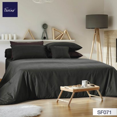 ชุดผ้าปูที่นอน Facino  สีพื้น สีเขียวเข้ม