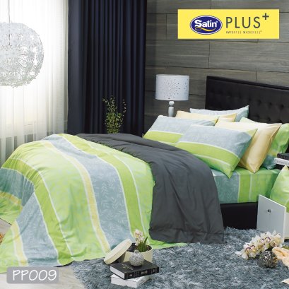 Satin Plus ผ้านวม 60x80 แถมฟรี หมอนหนุน ขนาด 14 x21 นิ้ว