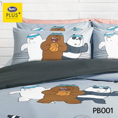 ชุดผ้าปู SatinPlus ลาย We bare bears