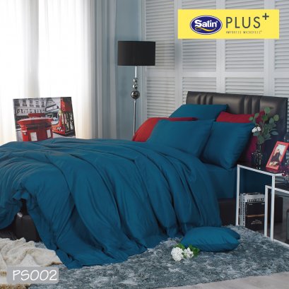 ชุดผ้าปูที่นอน SatinPlus สีพื้น