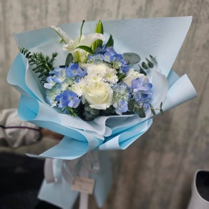 ช่อดอกไม้สีสดใส 18