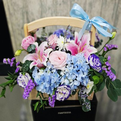กระเช้าดอกไม้ 09