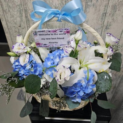 กระเช้าดอกไม้ 15