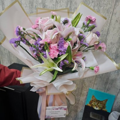 ช่อดอกไม้สีสดใส 37