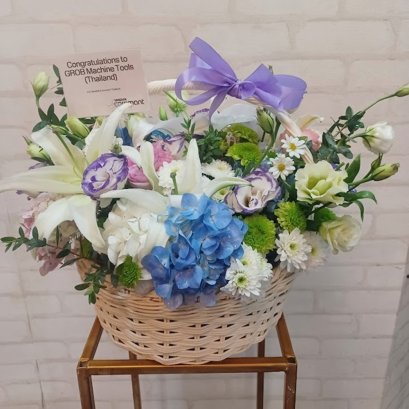 กระเช้าดอกไม้ 04