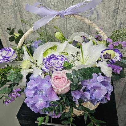 กระเช้าดอกไม้ 20