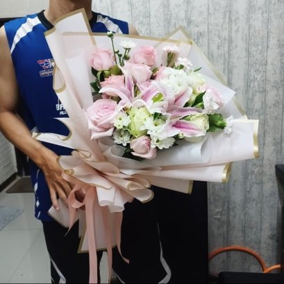 ช่อดอกไม้สีสดใส 41