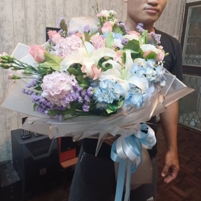 ช่อดอกไม้สีสดใส 21