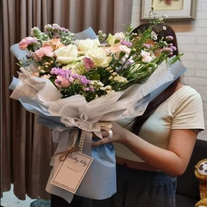 ช่อดอกไม้สีสดใส 31