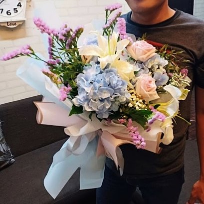 ช่อดอกไม้สีสดใส 33