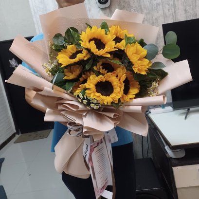 ช่อดอกไม้สีสดใส 26