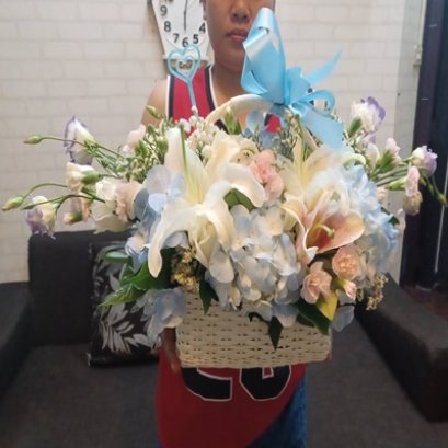 กระเช้าดอกไม้ 06