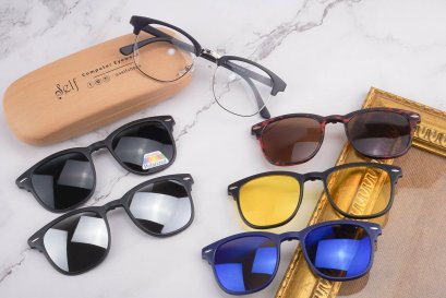 กรอบแว่น + คลิปออน รุ่น SG47