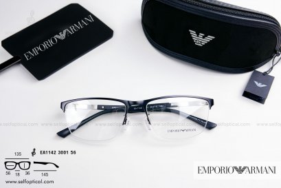 EMPORIO ARMANI EA1142 3001 Size 56