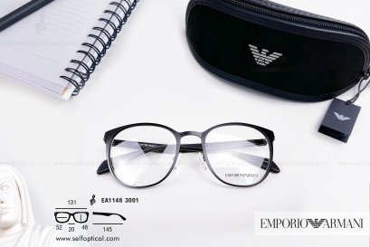 EMPORIO ARMANI EA1148 3001 Size 52