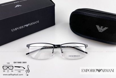 EMPORIO ARMANI EA1168D 3001 Size 56