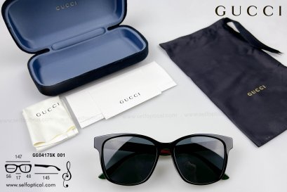 GUCCI GG0417SK 001 Size 56
