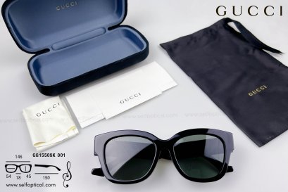 GUCCI GG1550SK 001 Size 54