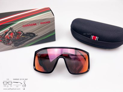 แว่นกันแดด Carrera Ducati CARDUC 017/S 807 BLACK Size 130
