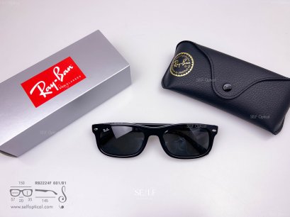 แว่นกันแดด RayBan RB2224F 601/B1 Size 57