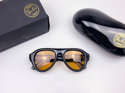 แว่นกันแดด RayBan RB4925 601/7 Size 52 by A$AP ASAP Rocky ( RayBan Janie Blackpink )