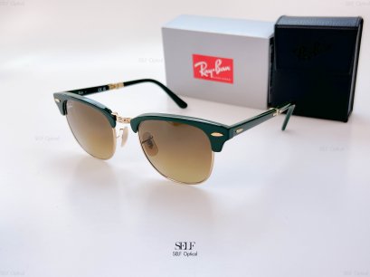 แว่นกันแดด RayBan Clubmaster folding RB2176 13688551 51