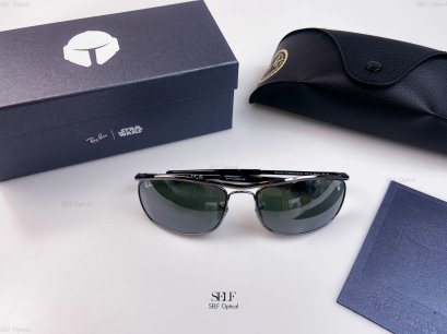 แว่นกันแดด RayBan Olympian i deluxe RB3119M 928040 62 ( RAY-BAN STAR WARS&trade; &ndash; Boba Fett / Mandalorian )