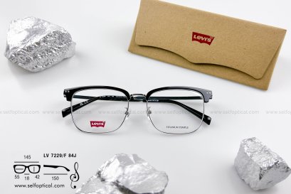 LEVI'S LV 7229/F 84J PALLAD BLACK Size 55