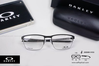 OAKLEY TINCUP 0.5 TI Titanium OX5099 0153 Size 53