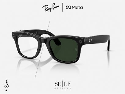 แว่นกันแดด RAYBAN META Wayfarer RW4011 601S1M