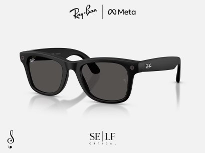 แว่นกันแดด RAYBAN META Wayfarer RW4011 601S87