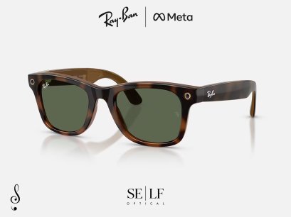 แว่นกันแดด RAYBAN META Wayfarer RW4011 690571
