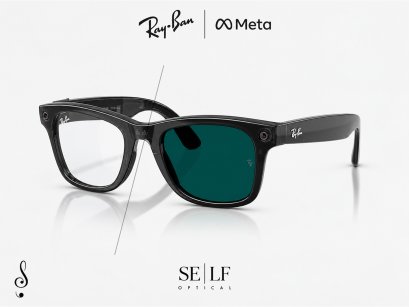 แว่นกันแดด RAYBAN META Wayfarer RW4011 690680