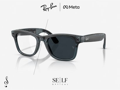 แว่นกันแดด RAYBAN META Wayfarer RW4011 69211Z