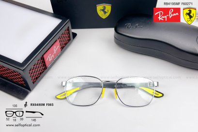 RayBan RX6480M F065 SCUDERIA FERRARI COLLECTION Size 52