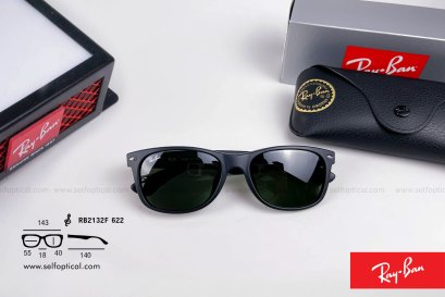 Rayban New Wayfarer RB2132F 622 Size 55