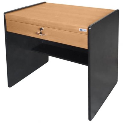 โต๊ะทำงาน 1 ลิ้นชัก ผิว PVC ขนาด 80 ซม.